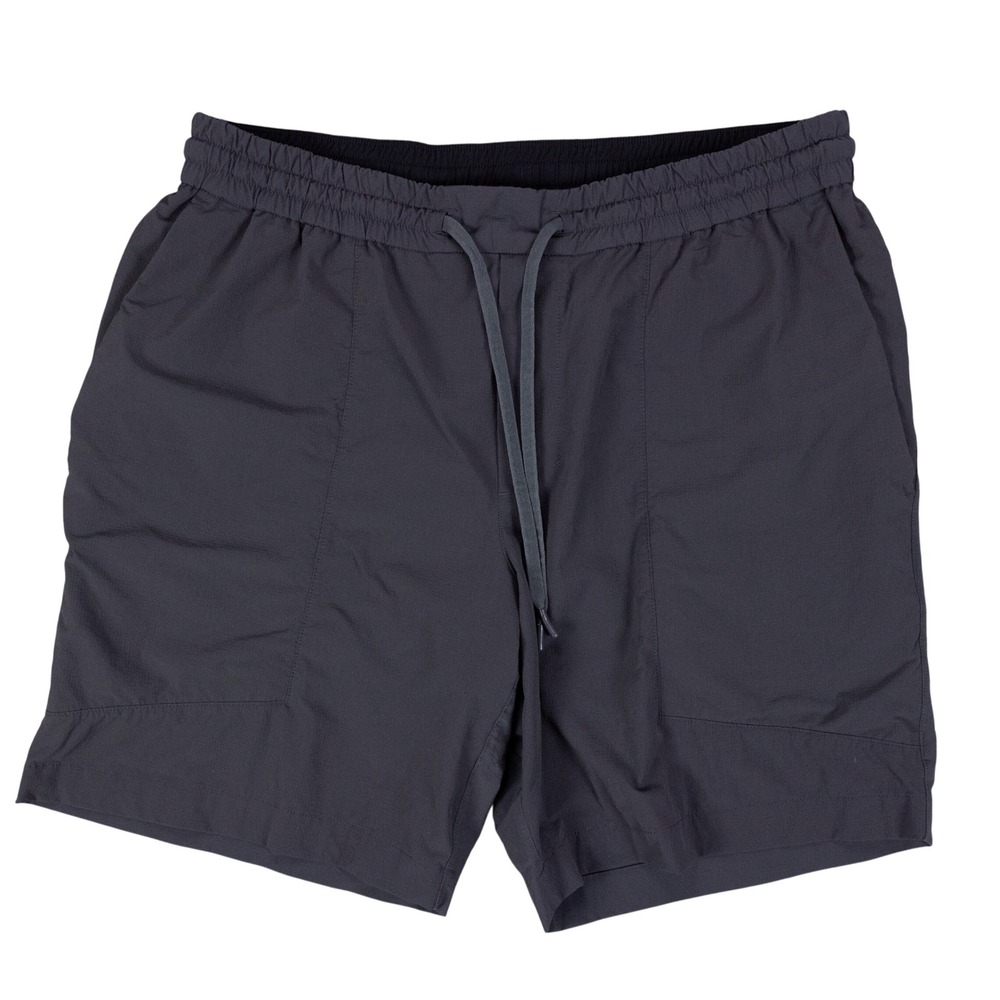 Lululemon Bowline Shorts Mens XL Grey Nylon 8" Ripstop Athletic Training